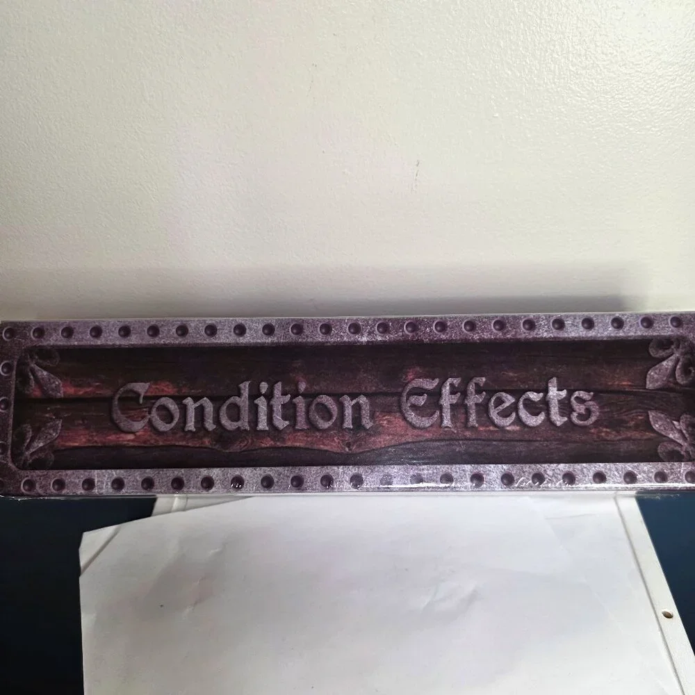 Condition Effects Rings For Dungeon & Dragons 160 Pc Set SEALED